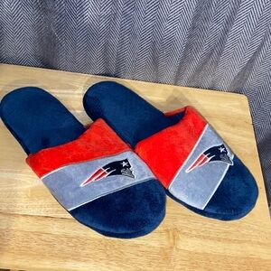 Patriots Red and Blue Men's Slip-On Loafers
